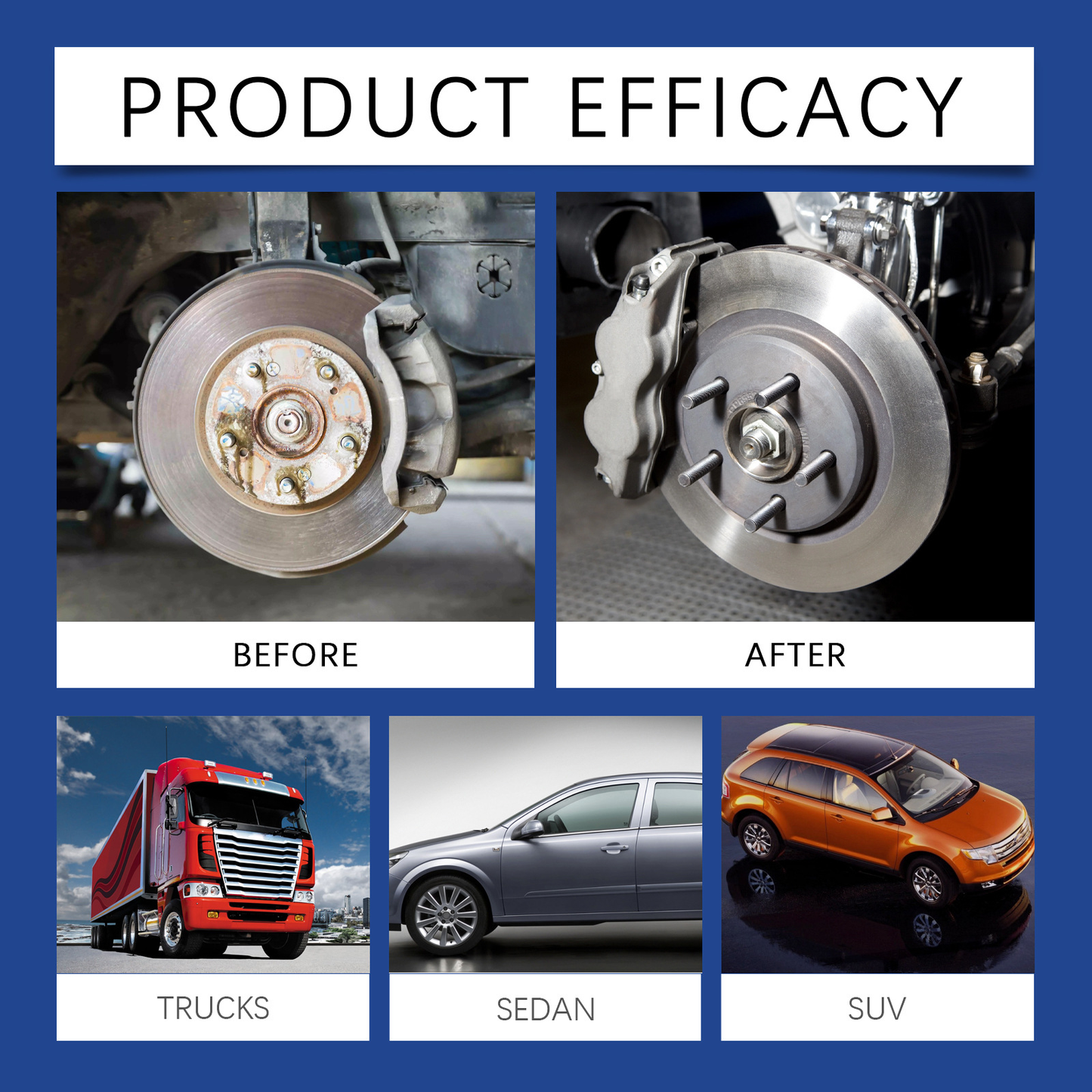 Dirty vehicle brake system cleaner