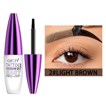 Peel-off brow gel for longer wear 🎁
