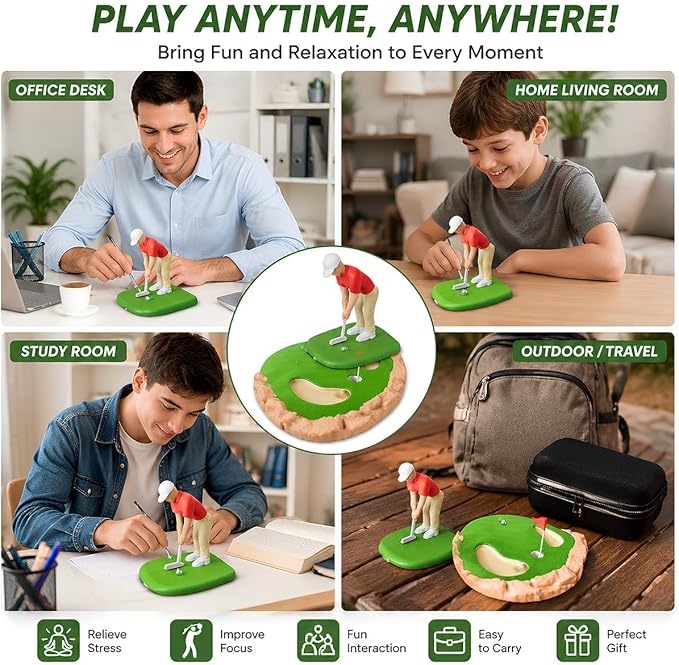 Mini Tabletop Golf Game