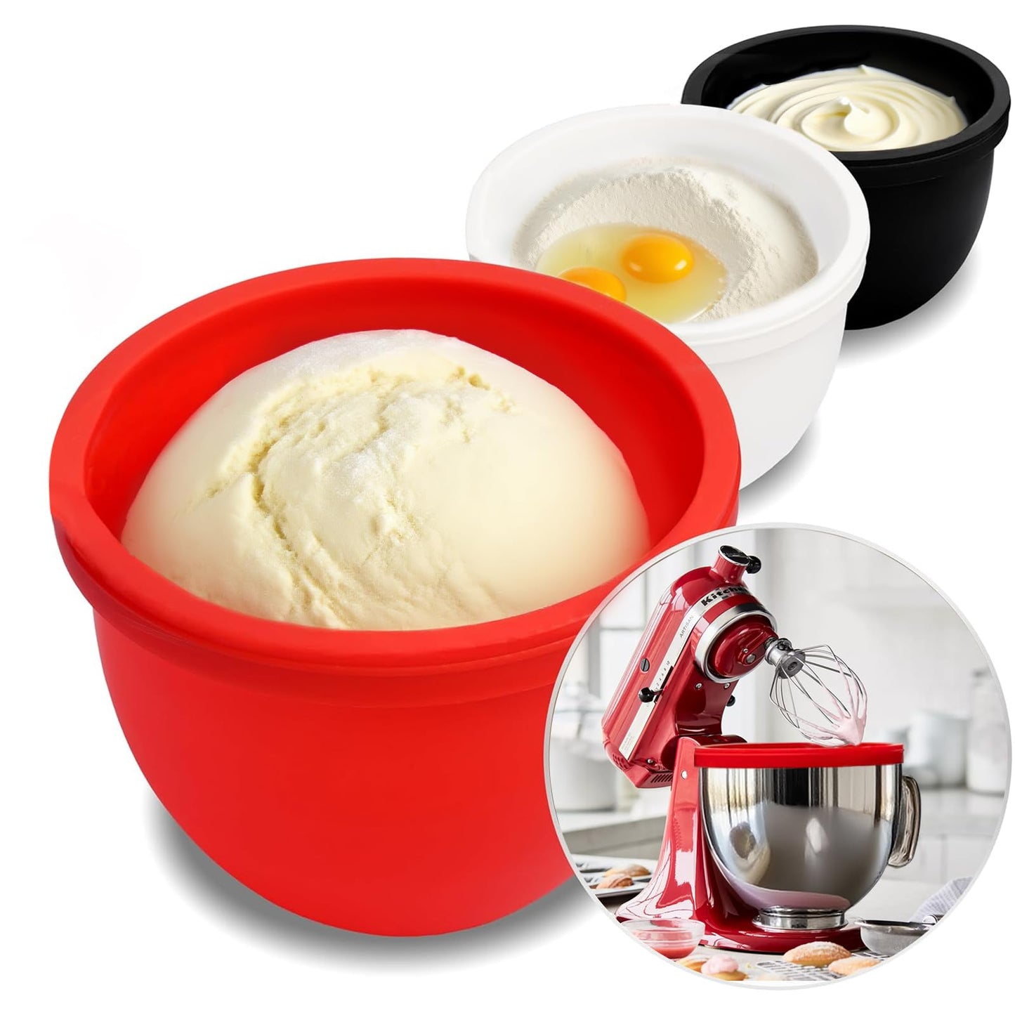 🔥2026 NEW ARRIVAL✨-Silicone Liners for KitchenAid Mixers