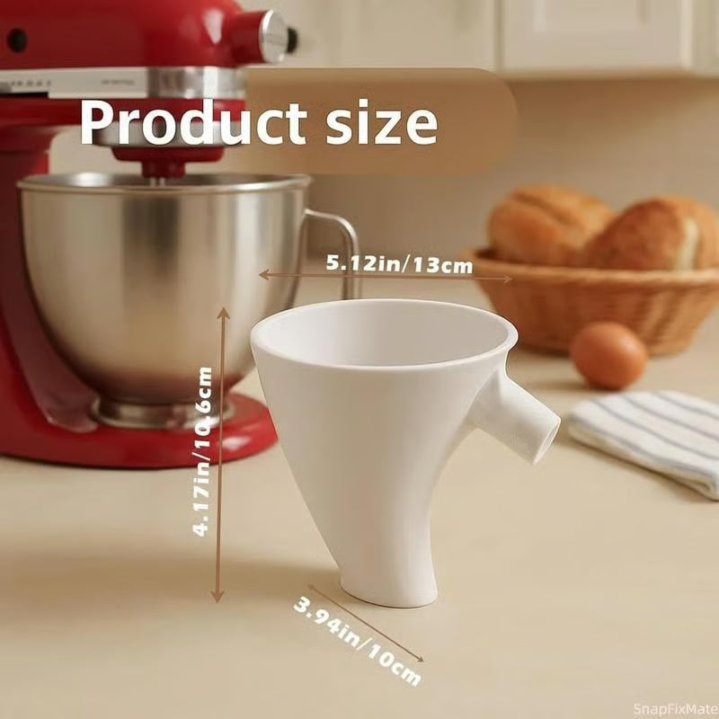 🔥Christmas 50% OFF - ✨Flour Funnel for Kitchen Aid Stand Mixer