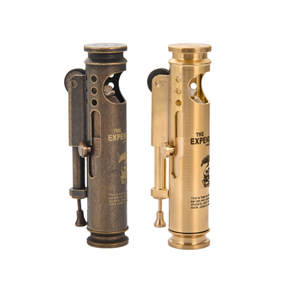 Brass shell casing lighter