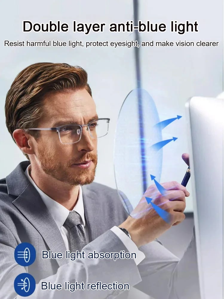 🔥Hot Sale🔥Ultra Light Anti Blue Presbyopic Glasses(50% OFF)